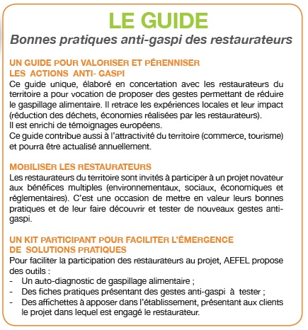 Bonnes pratiques anti-gaspi des restaurateurs