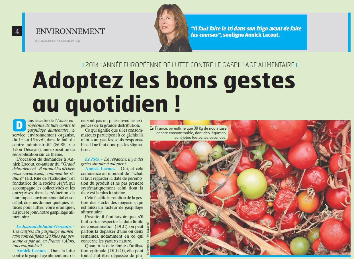 Les bons gestes anti-gaspillage alimentaire